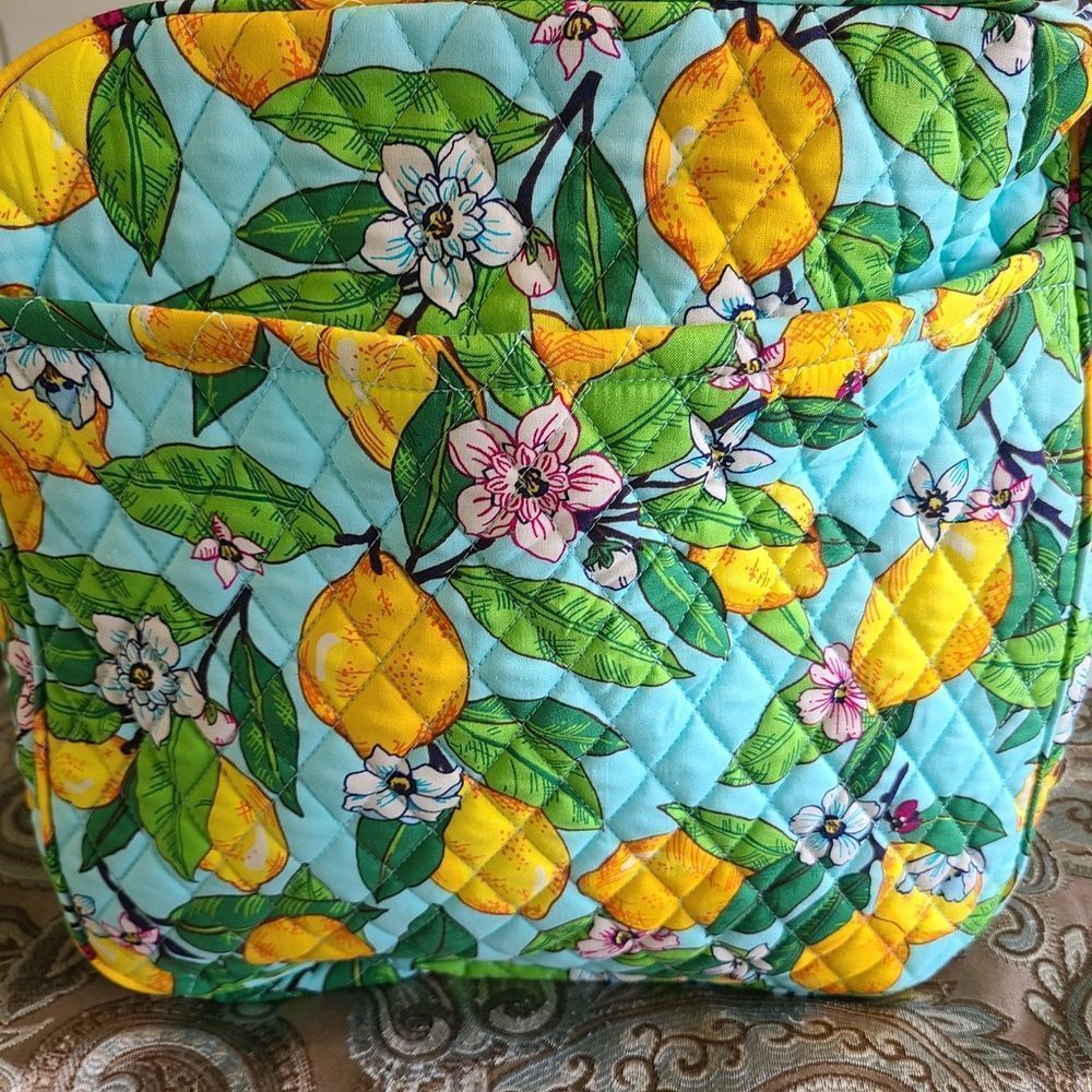 NEW Vera Bradley Lemon Grove XL Travel Duffel - Picture 3 of 10